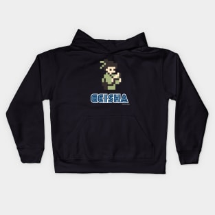 8-Bit Geisha Kids Hoodie